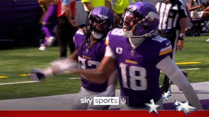 Justin Jefferson led the NFL in receiving yards going into Week 5