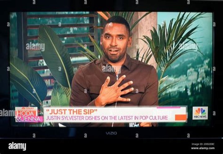 Justin Sylvester was guest host on the Today show last week