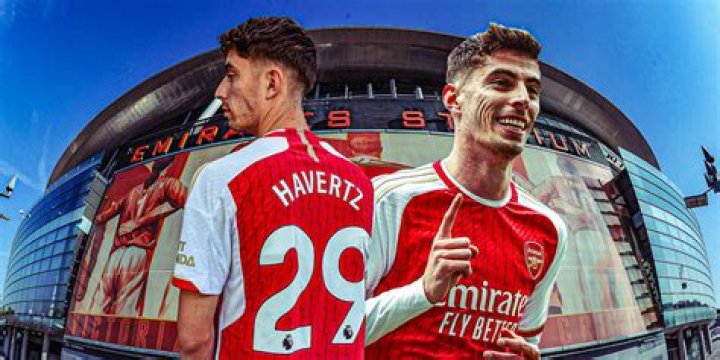 Kai Havertz wears the number 29 shirt in a nod to his video game playing days