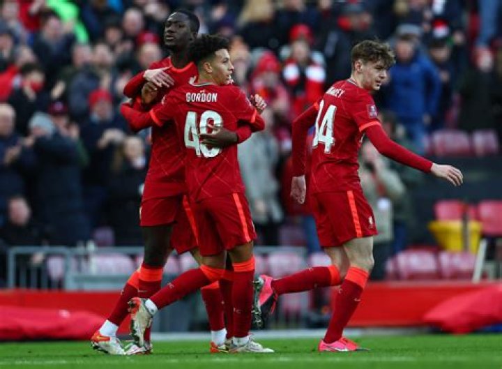Kaide Gordon wowed Liverpool fans with his performance against Norwich