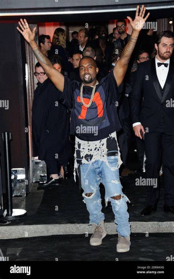 Kanye West attends Vogue 95th Anniversary Party