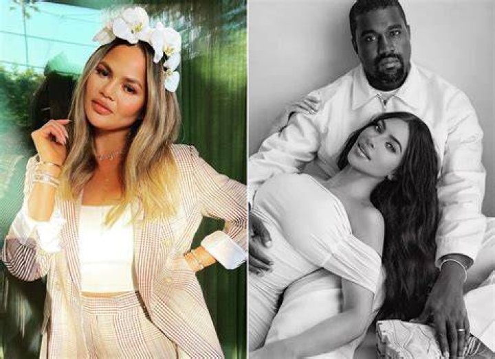 Kanye West Kim Kardashian Chrissy Teigen birthday