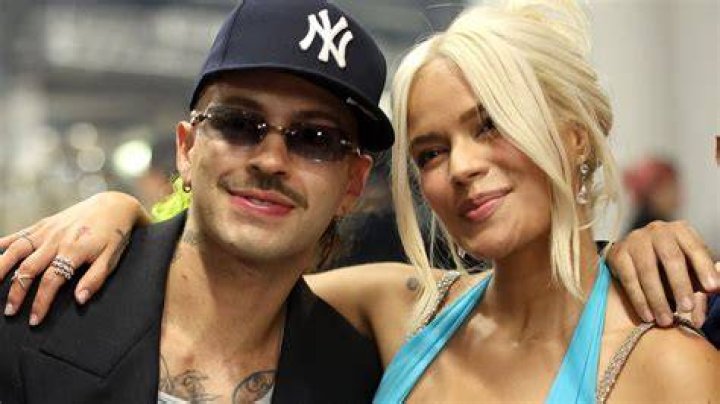 Karol G and her ex-fianc&eacute;, Anuel AA, in Las Vegas, NV on April 25, 2019