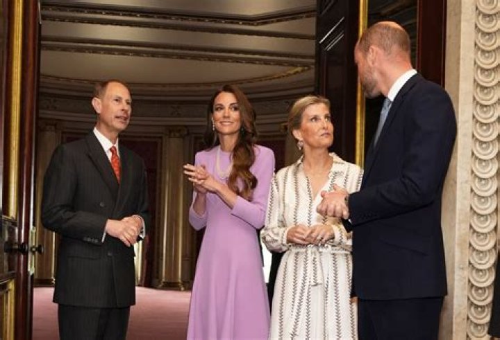 Kate and William joined Mary for the one-off festive show