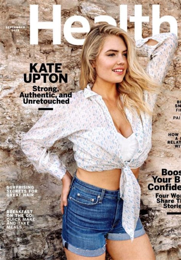 Kate Upton Health Magazine September 2019 Cover