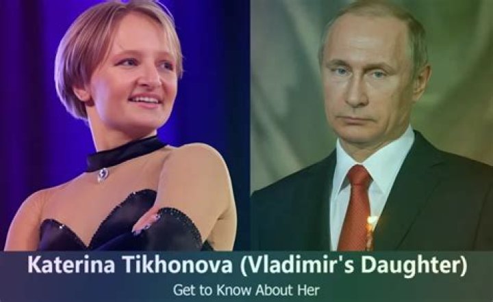 Katerina Tikhonova is the daughter of Vladimir Putin