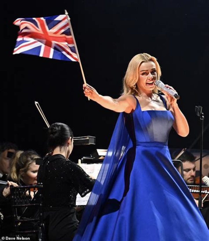 Katherine Jenkins wore a near-replica red dress when she went to an after party for the Brits in 2006