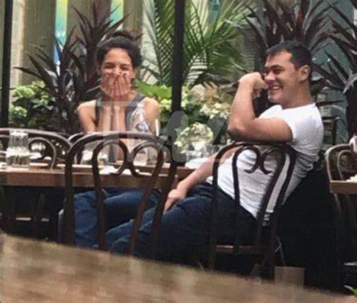 Katie and Emilio giggled together on an intimate date in New York 