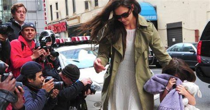 katie holmes swarmed