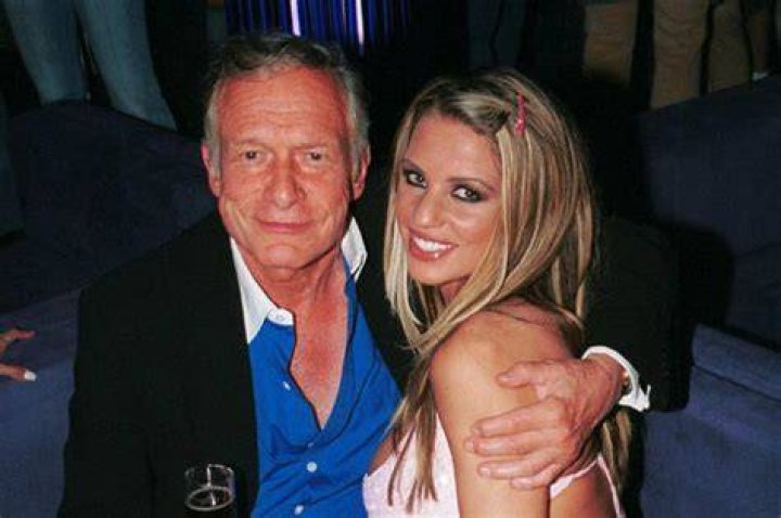Katie lived with Hugh Hefner in the Playboy mansion