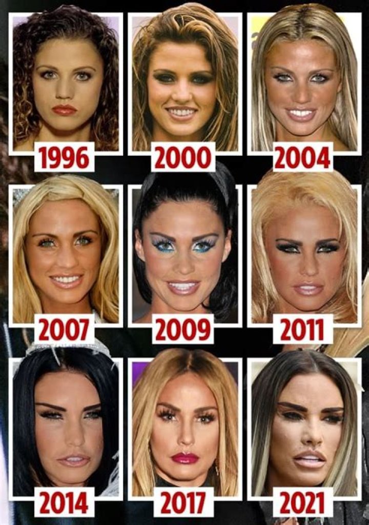 Katie Price, then known as Jordan, posed for the cover of Playboy in 2002