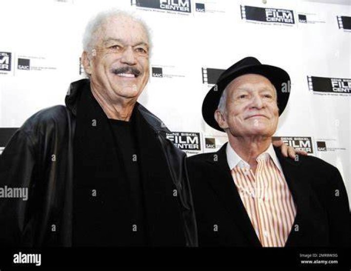 Keith Hefner and Hugh Hefner