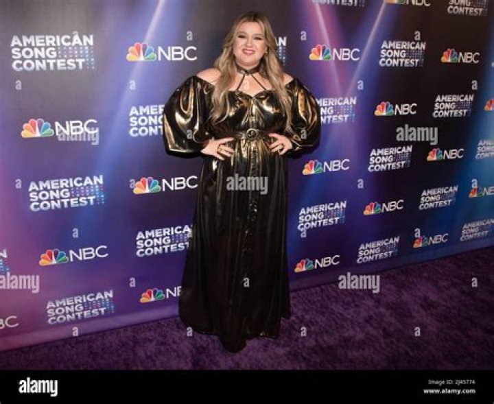 Kelly Clarkson attends the NBC Universal TCA Winter Press Tour on January 9, 2018, in Pasadena, California.