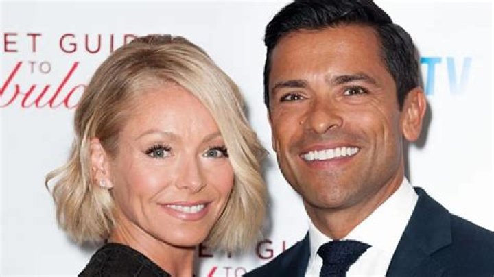 Kelly Ripa With Husband Mark Consuelos