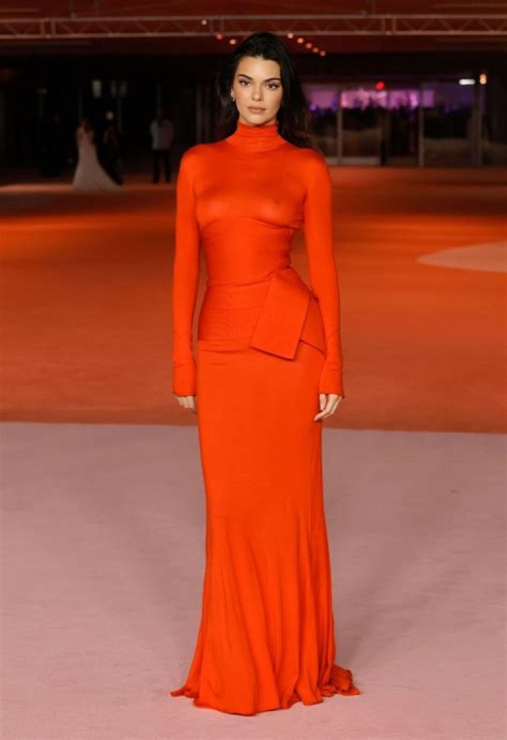 Kendall pictured at the 2023 Met Gala