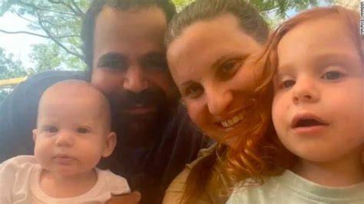 Kfir, Ariel, Shiri, and father Yarden, 34, were all snatched by Hamas monsters from Kibbutz Nir Oz during their bloody attack on southern Israel
