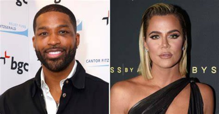 Khloe and Tristan played with their daughter as they walked