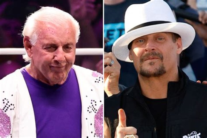Kid Rock and Ric Flair, pictured together last year