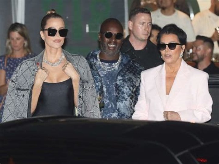 Kim also wore an 818 Tequila cap