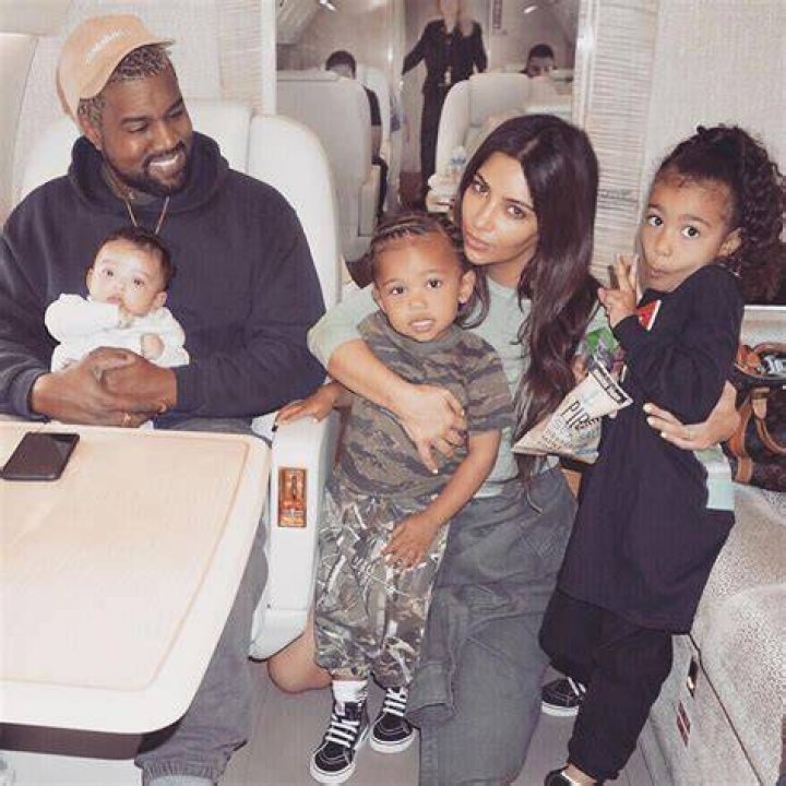 Kim and Kanye have four children
