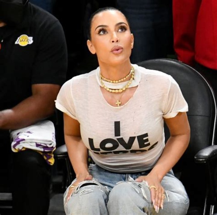 Kim isn't afraid to show off her expensive taste