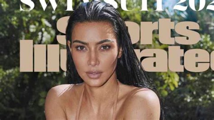 Kim Kardashian Makes Sports Illustrated Swimsuit Cover Debut Skims