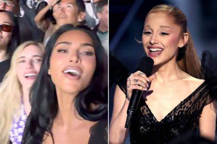Kim Kardashian Raves Over Ariana Grande&rsquo;s Makeup Collection Amid Pete Davidson Romance Speculation