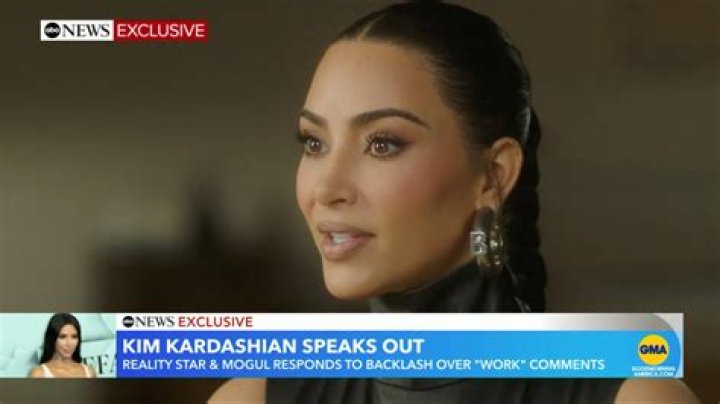 Kim received backlash following her initial statement regarding the brand
