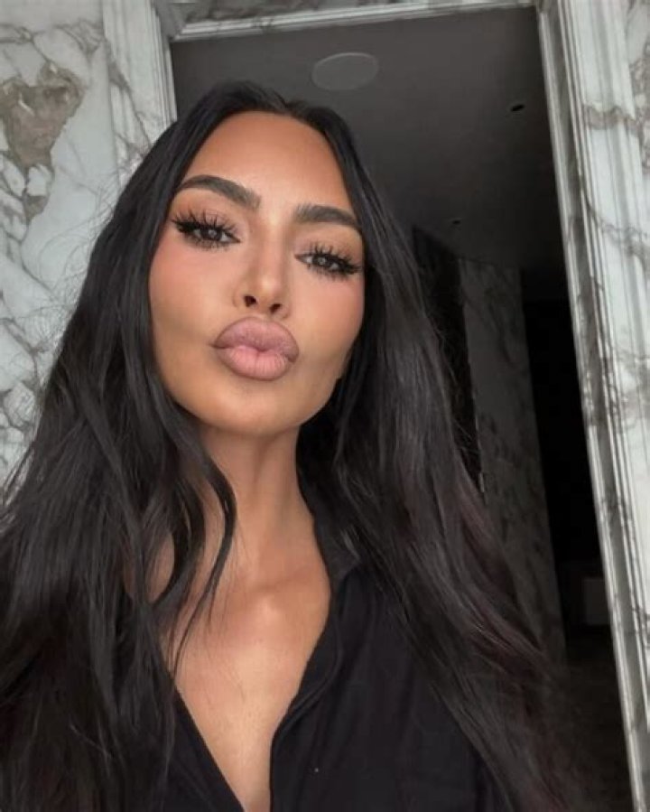Kim recently posted a photo where she was out shinned by models