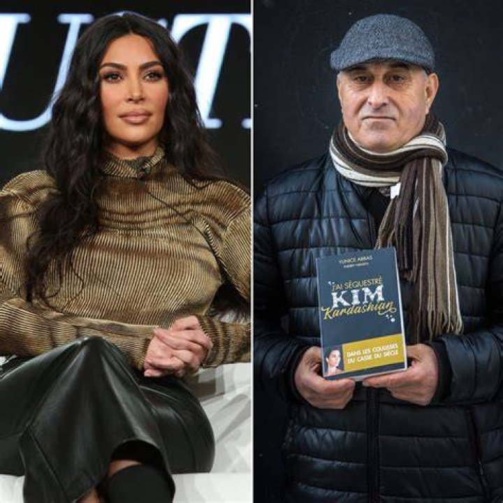 Kim said she was there looking for 'inspiration'