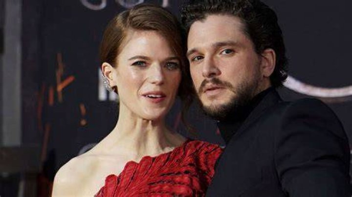 Kit Harington and Rose Leslie played couple Jon Snow and Ygritte in Game of Thrones