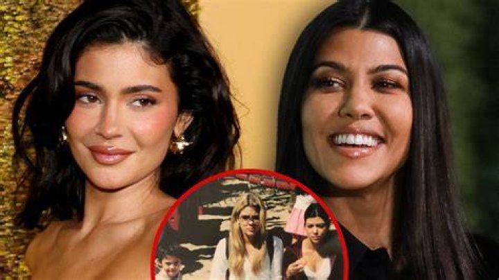Kourtney shared a throwback photo of her 'wet hair look'