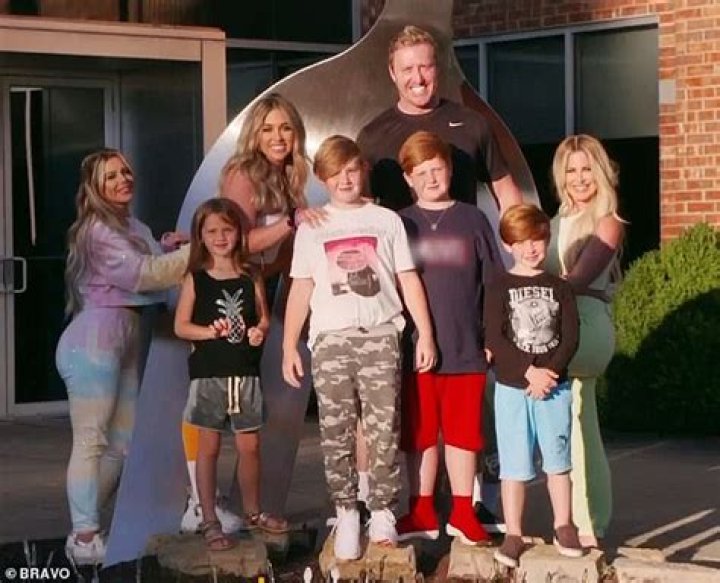 Kroy adopted Kim's daughters, Brielle and Ariana, in 2013