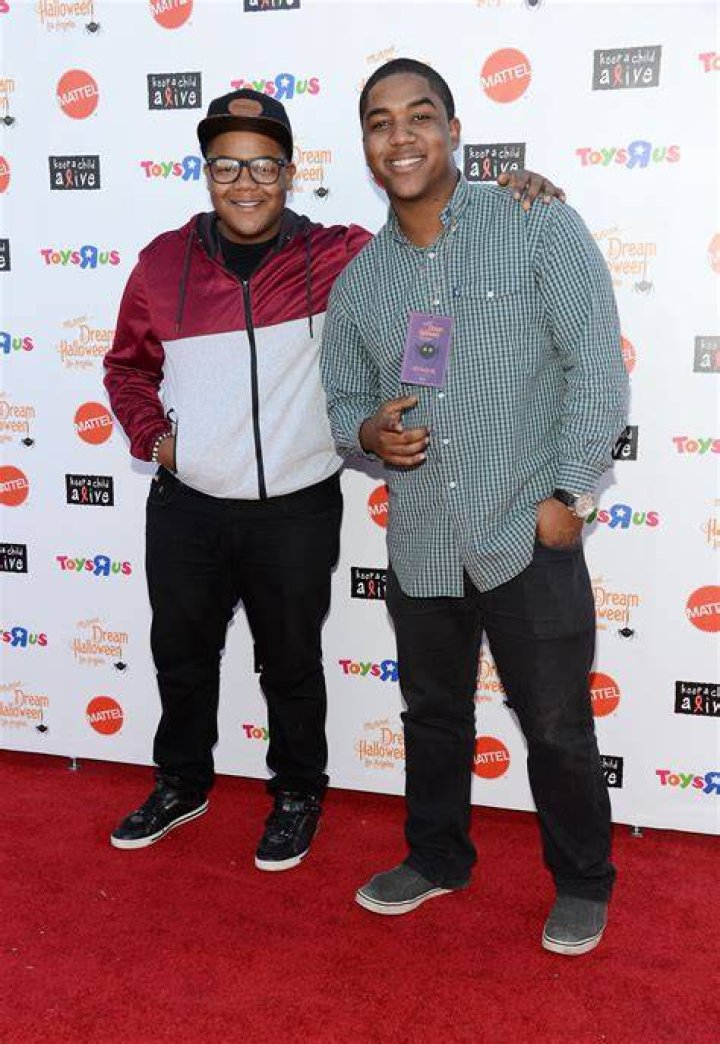 Kyle and Christopher posed together at an event