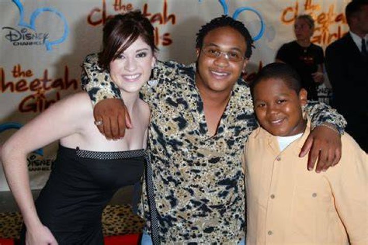 Kyle, here with costars Orlando Brown and Anneliese van der Pol in 2003, was accused of sending the material in December 2018
