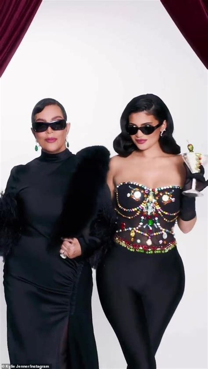  Kylie and her mother Kris are very close to one another