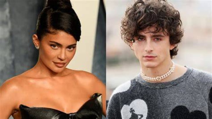 Kylie is rumored to be dating Timothée Chalamet