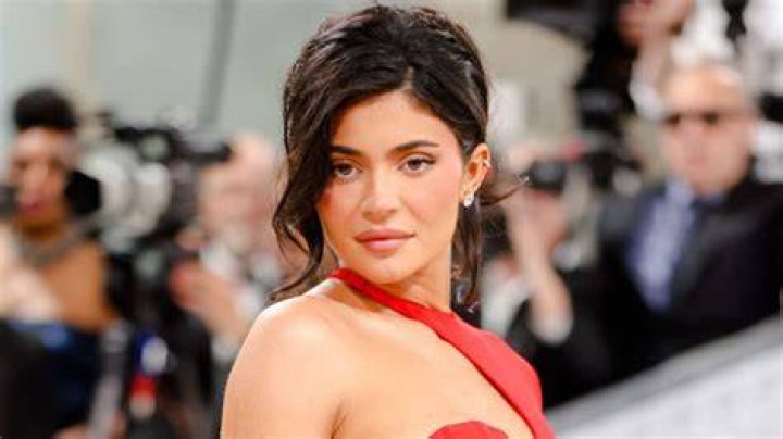 Kylie Jenner in Red Bikini