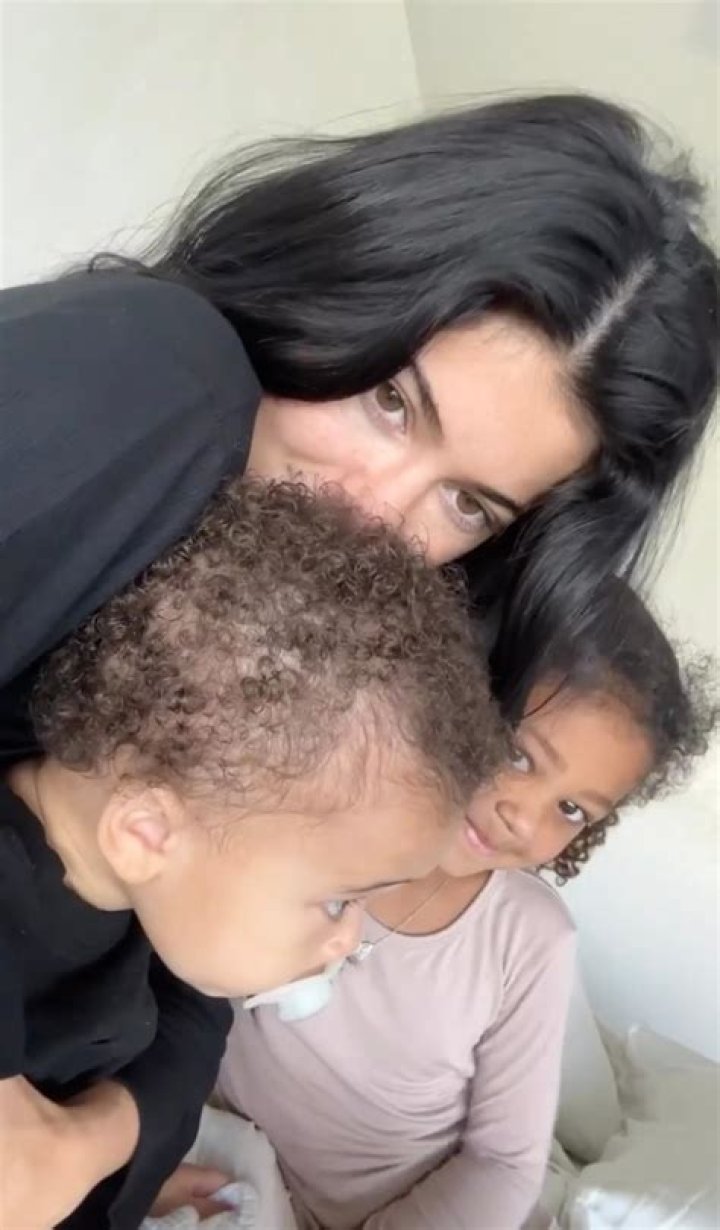 Kylie shared a photo of her new limited edition Louis Vuitton
