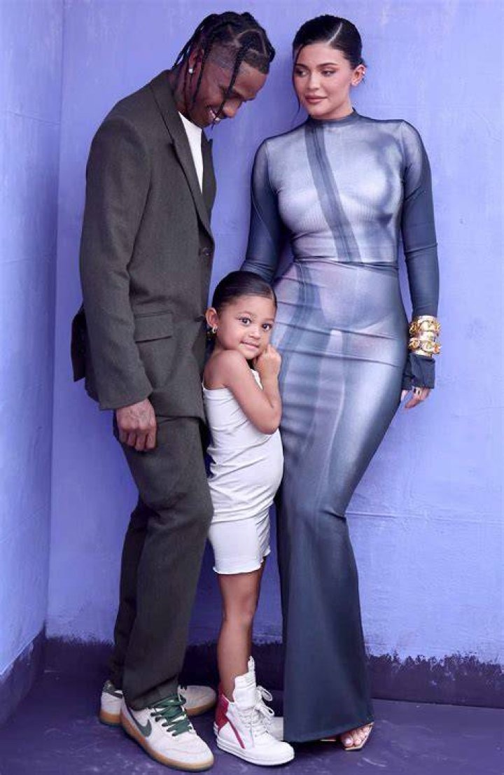 Kylie shares Stormi with Travis Scott