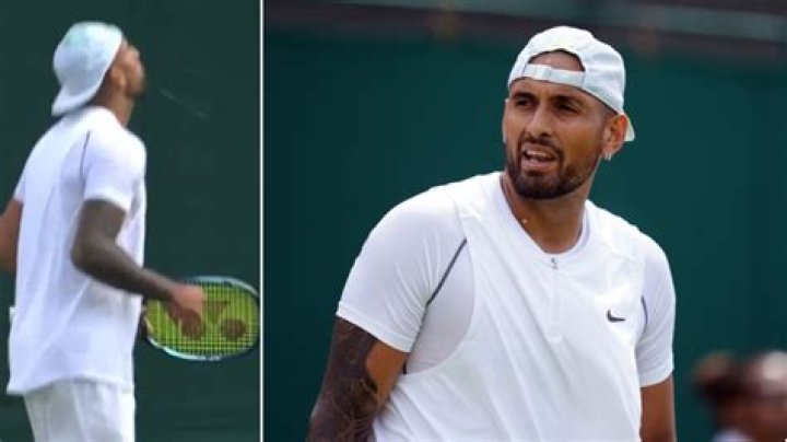 Kyrgios spits at the crowd