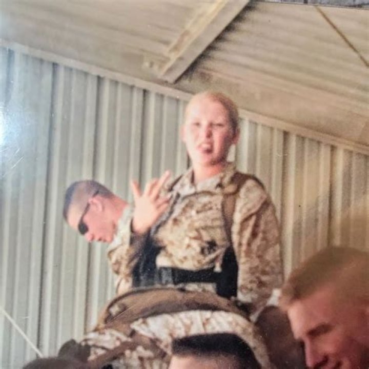 Lacey Evans looks completely unrecognisable in her old Marine photos