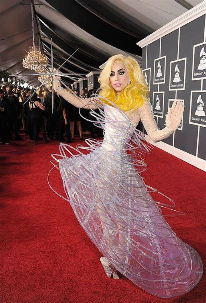 Lady Gaga wore a crystal bra in 2019