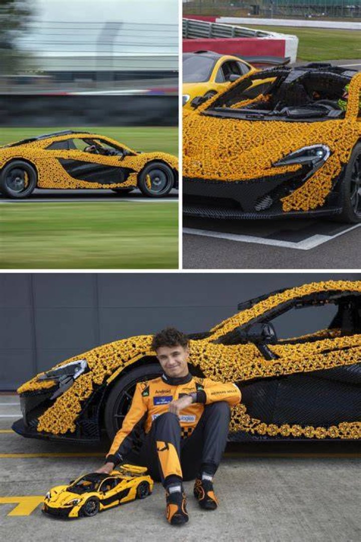 Lando drives a powerful McLaren 720S, with a &pound;248,800 price tag