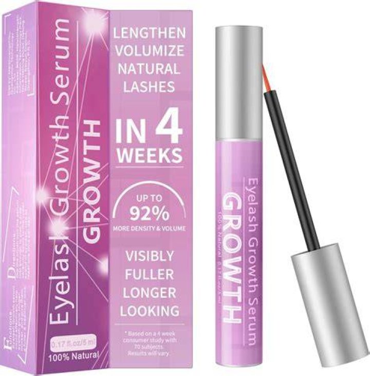 Lash Serum, Eyelash Growth Serum, Eyelash Serum, Lash Serum for Eyelash Growth, Boost Lash Growth Serum, Advanced Formula for Longer, Fuller, and Thicker Lashes, 3 ML