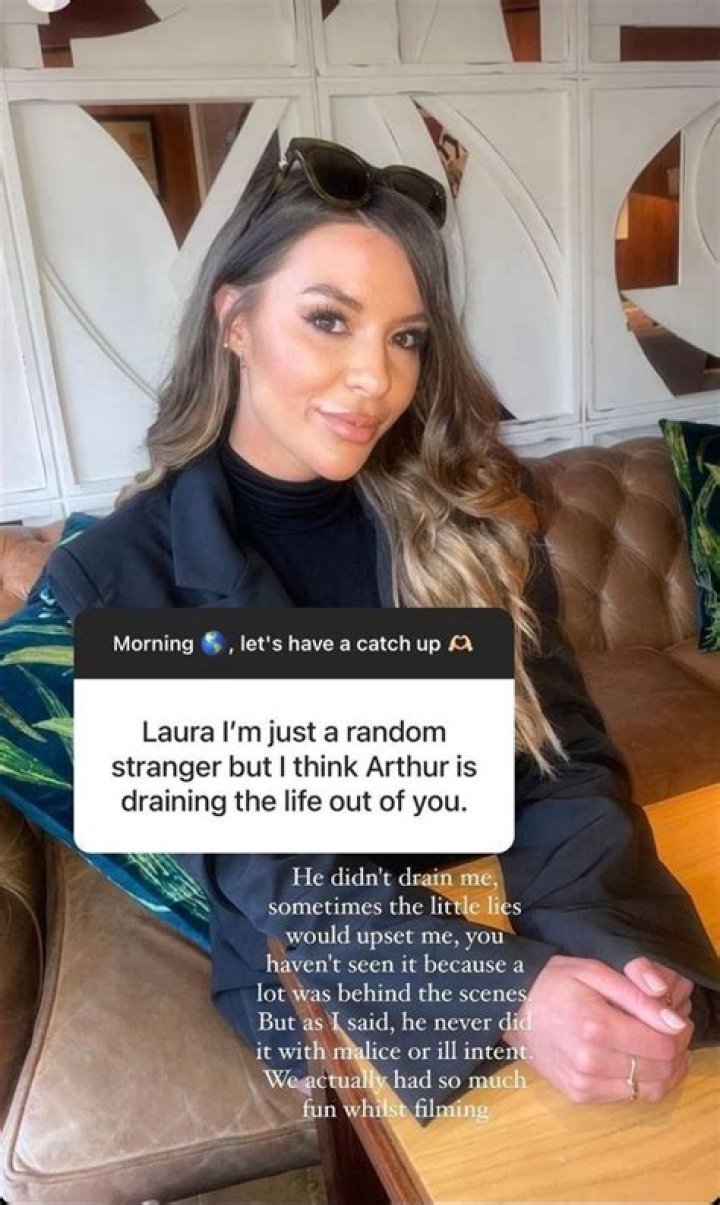Laura stood by her husband after he admitted to being unfaithful and was fired