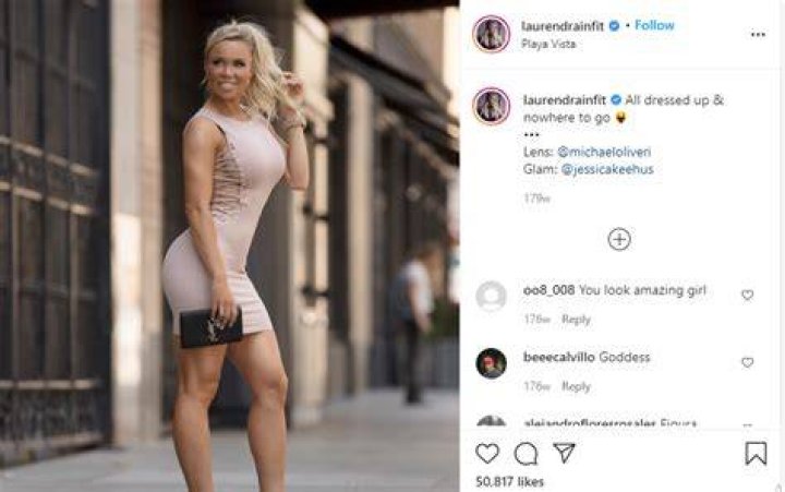 Lauren Drain has worked as a nurse, author, fitness instructor and model