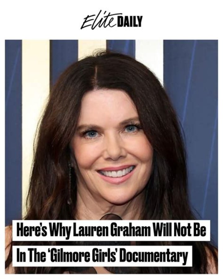 Lauren Graham Why I Think Gilmore Girls Is Way More Popular Now