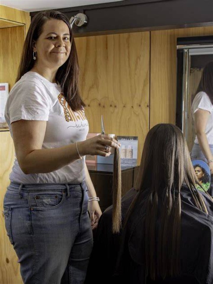 Lauren said her hairdresser taught her to make the haircare treatment