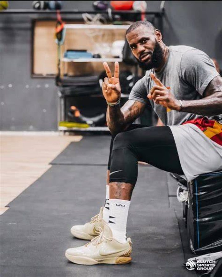 LeBron looks comfortable and happy at the Crypto.com Arena in LA in January and according to a podiatrist spends a fortune on his 'complicated' feet